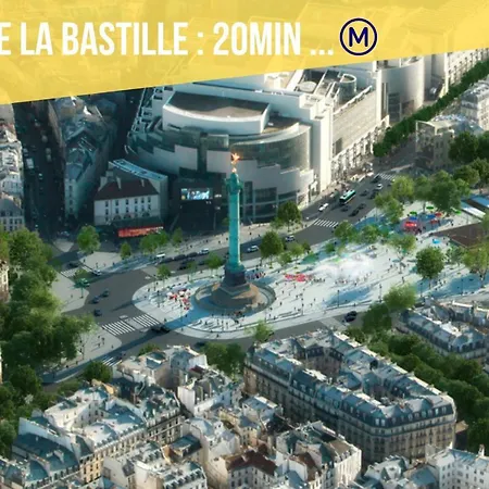 Immotovo - Moderne - Paris 8 Min - Parking - Netflix Apartment